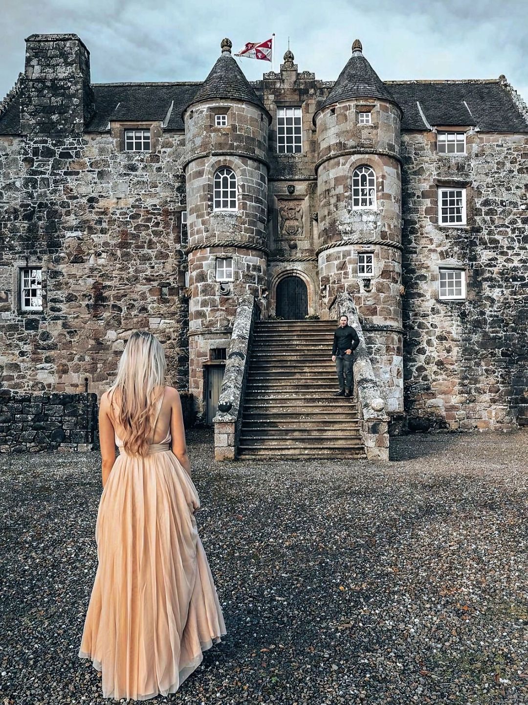 英国格拉斯哥周边🏰住进城堡 在逃公主回家！