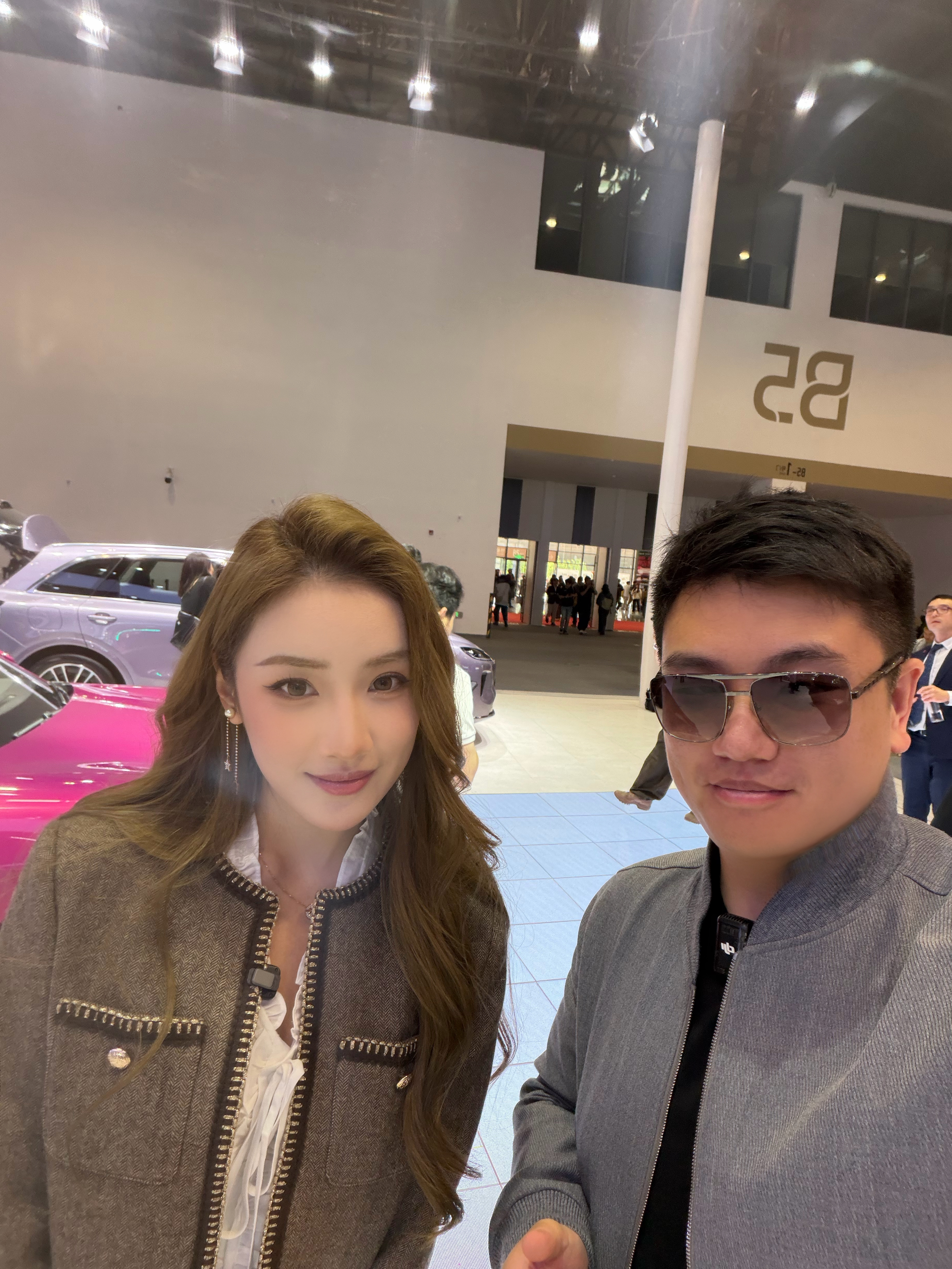 在尚界遇到小宁姐姐了！ 太美丽啦