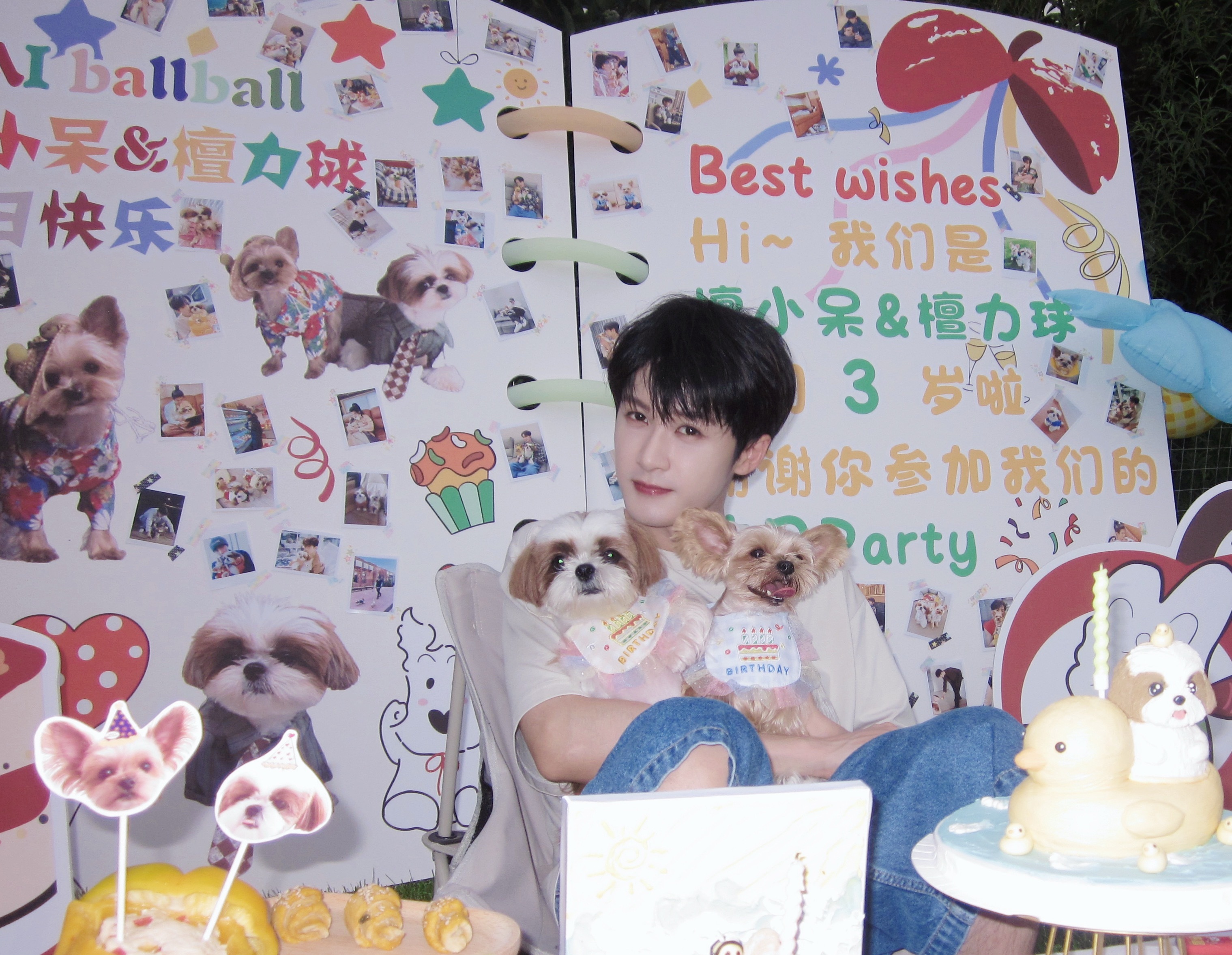 背景墙上好多好多幸福的证据🥺 ​​​