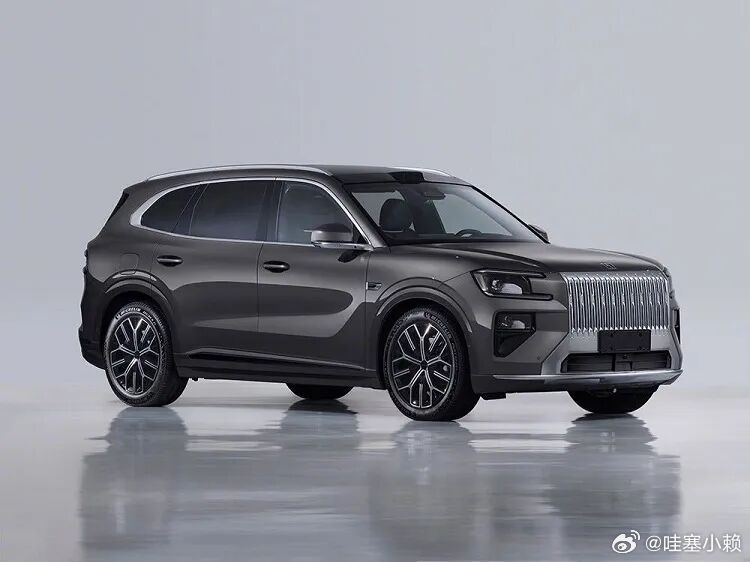 极氪8x 申报图，宝马x5 既视感。 