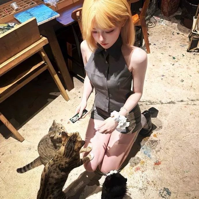 𝐖𝐞𝐂𝐡𝐚𝐭风格女头 