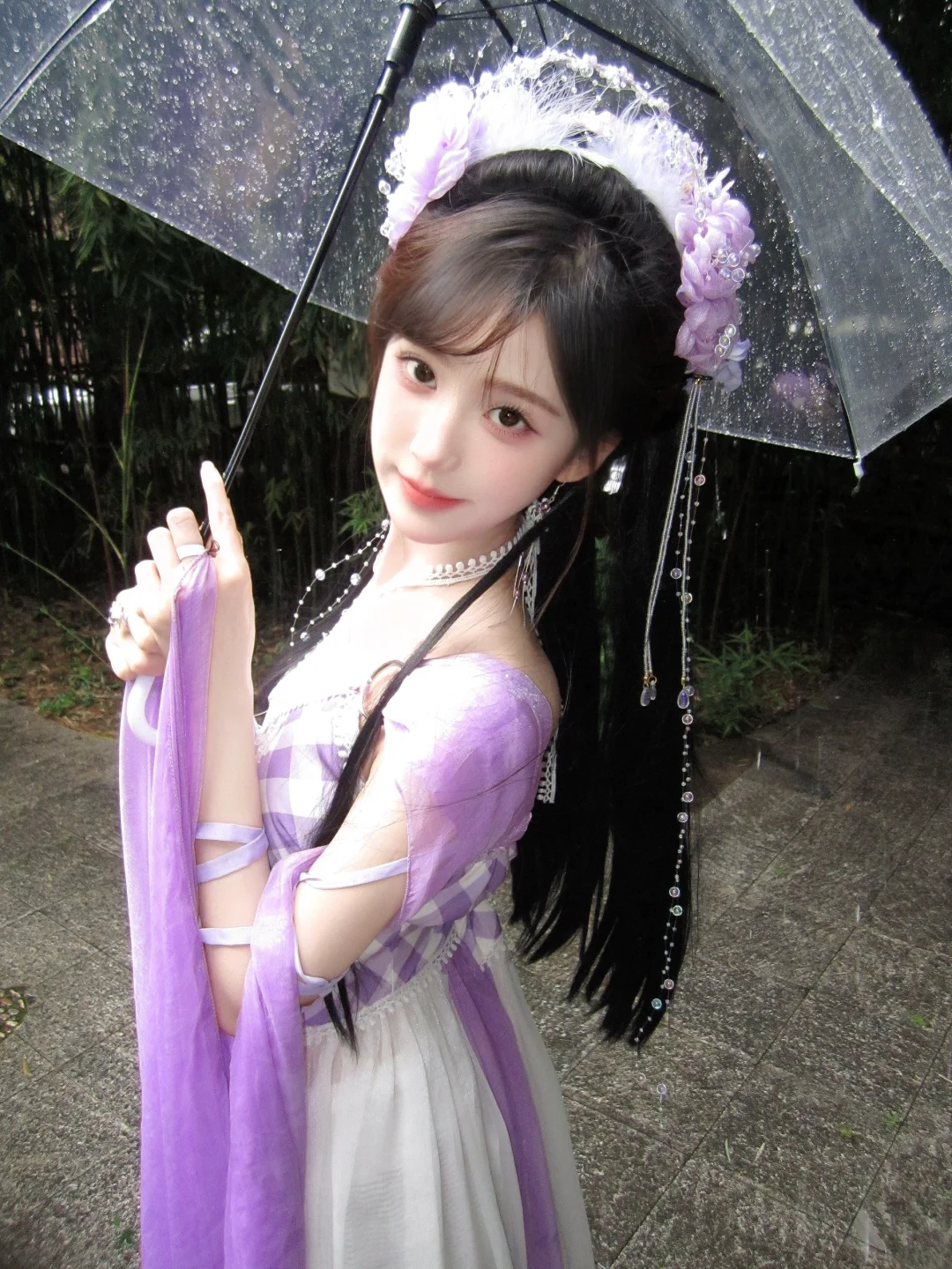 紫儿！你真的好美！
