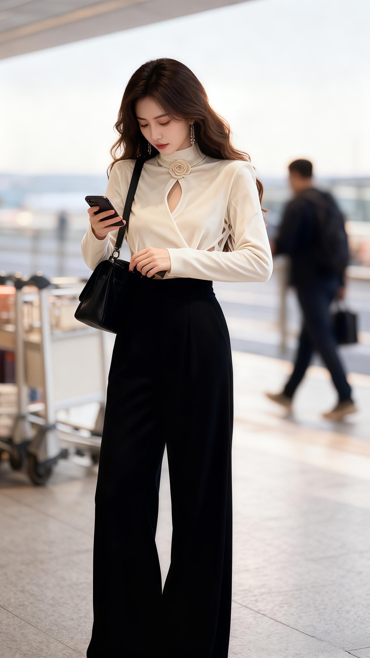 时尚穿搭 女装 时尚气质穿搭 上衣高级感穿搭