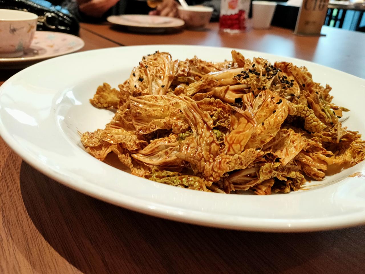 今日晚餐美食分享河北饭店的味道跟东北还是有些差异的，偏甜
