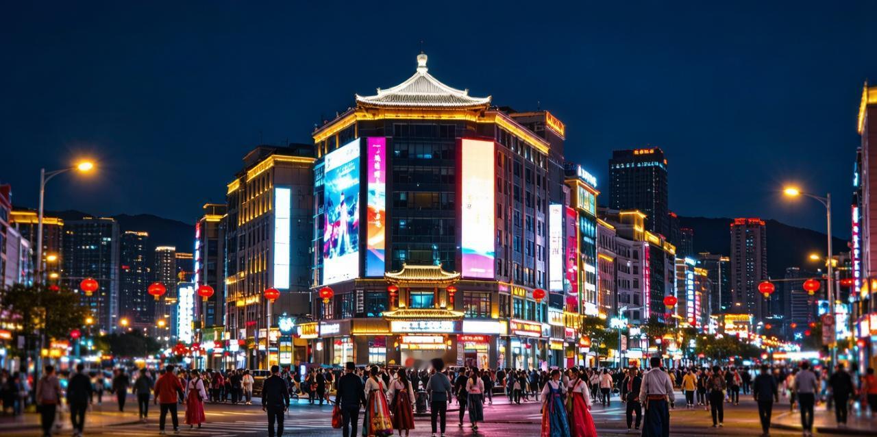 吉林延边的夜晚有多美看看吧延吉的夜景有多美