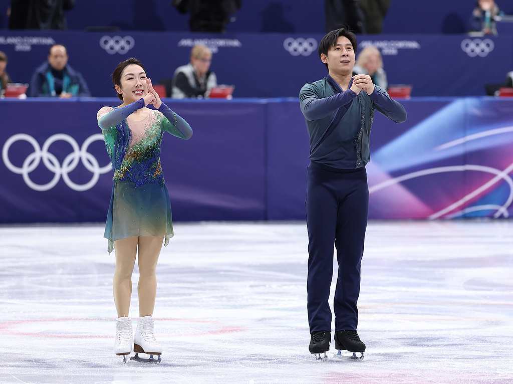 隋文静韩聪米兰冬奥第五隋文静韩聪致谢彼此看哭了  葱桶组合搭档的第十九年， 走过