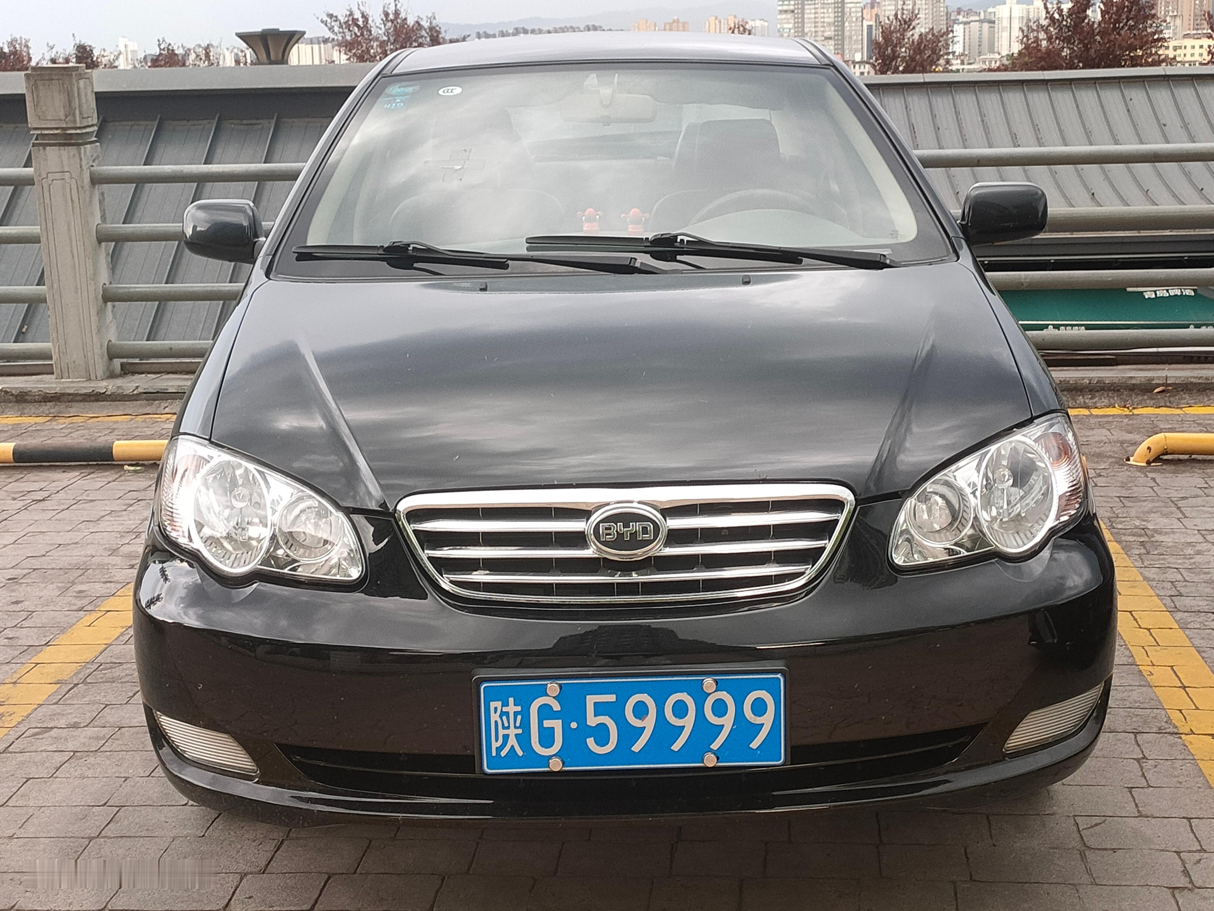 全球车牌 陕G59999比亚迪F3 安康