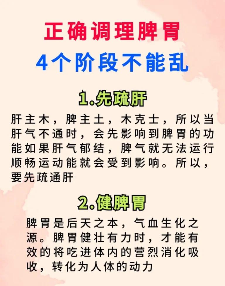 你是否经常感到脾胃不适，却又不知道如何调理？今天，我将为你揭示正确调理脾胃的四个