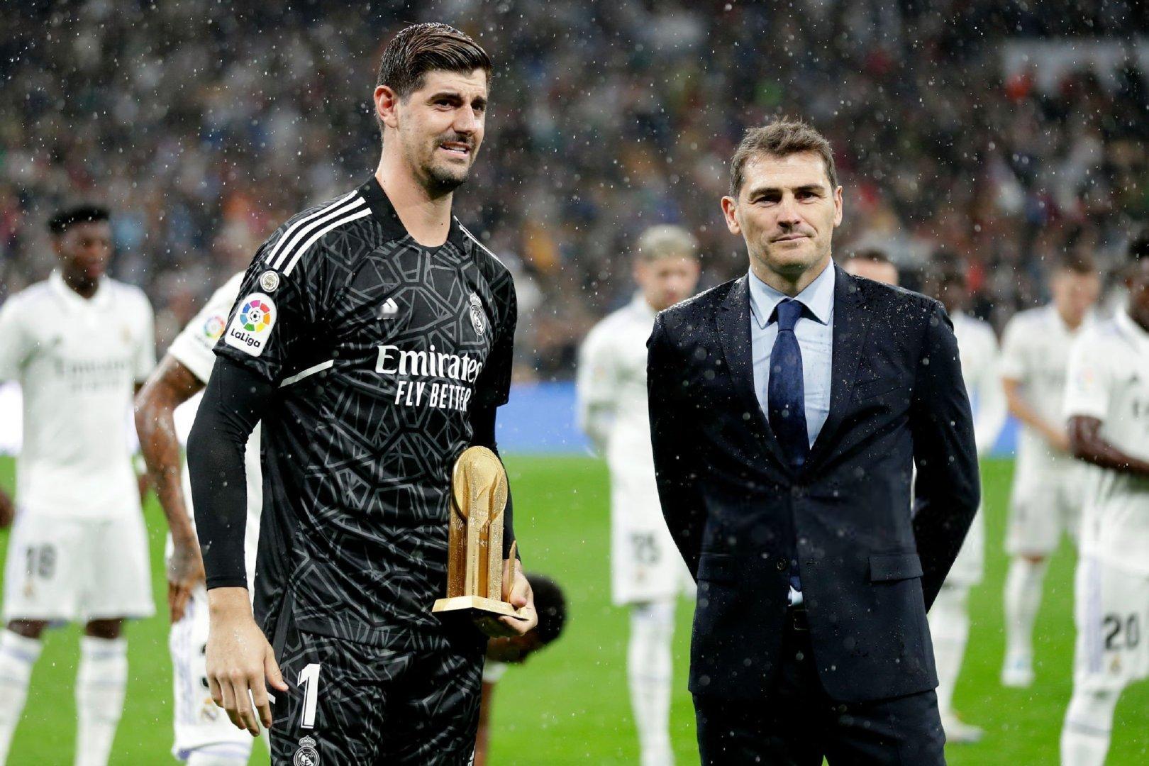 库尔图瓦：“皇马队史最佳门将之一？不好说。不过确实有人跟我说过这种话，我也看到过