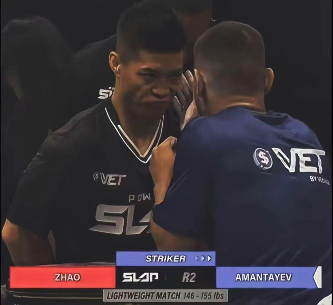 签约六场比赛却倒在第一场 “扇耳光大赛”选手赵鸿刚称伤势恢复好后会选择继续比赛