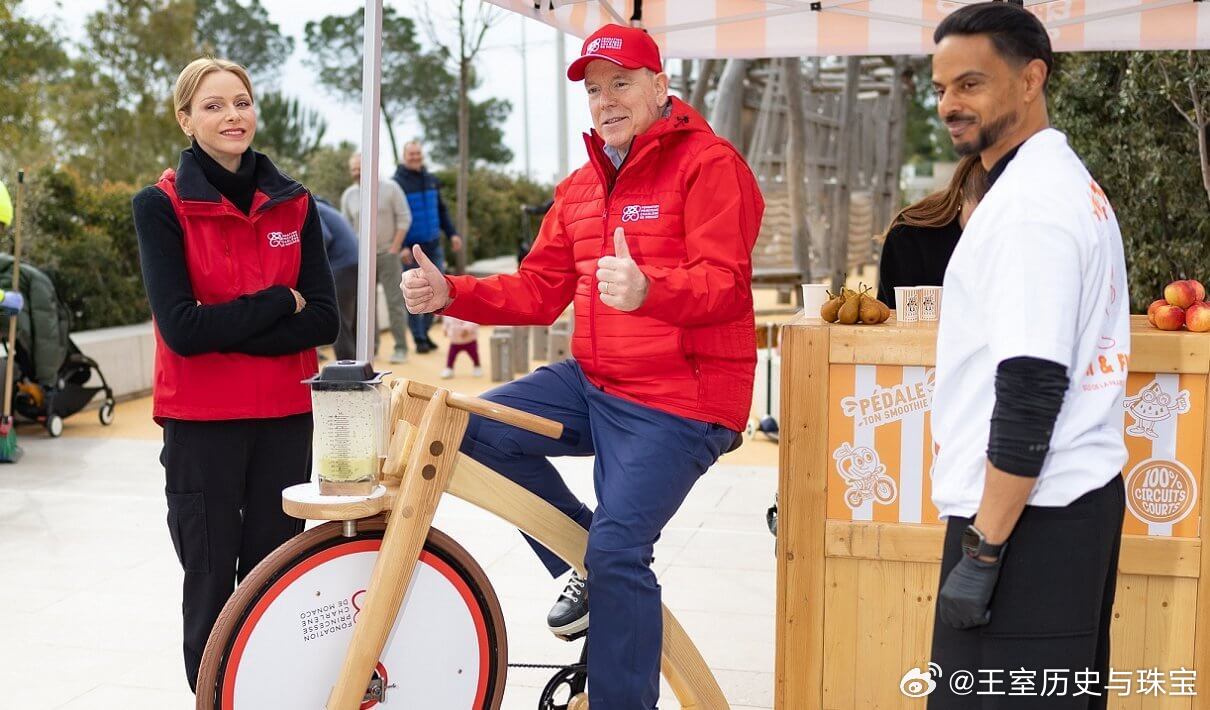 新闻 2026.3.29 摩纳哥亲王夫妇出席其名下基金会举办的第二届道路安全日活