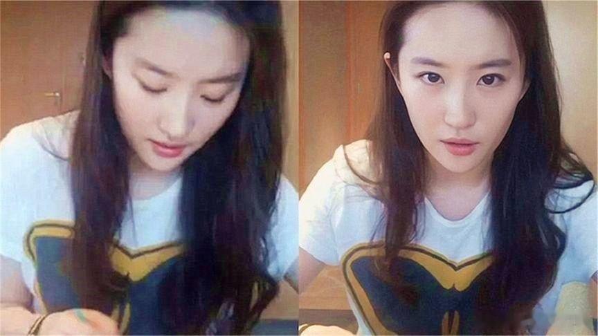 凤凰新闻【刘亦菲直播手滑，不小心关掉美颜的一刹那，整个服务器都瘫痪了】刘亦菲直播