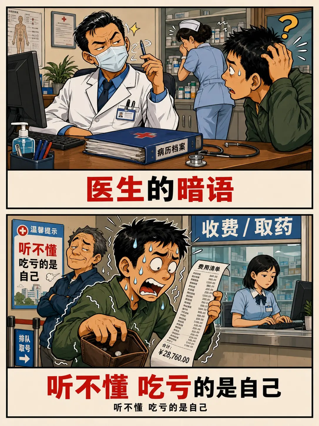 这些医生的潜台词，你之前听懂了几句？。