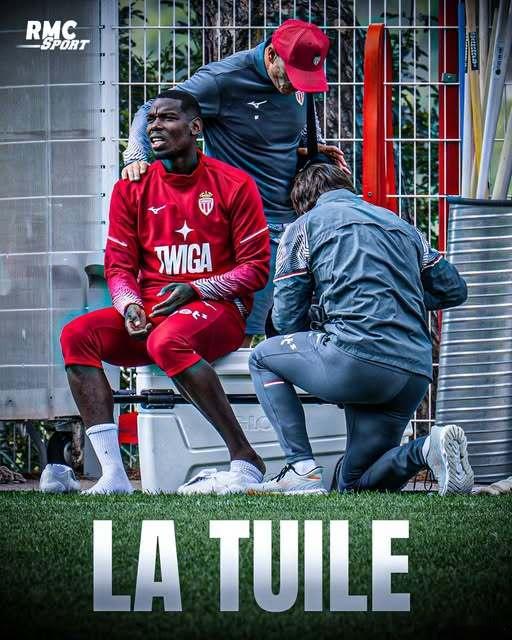 【又伤了】RMC：摩纳哥中场博格巴原本有望入选对巴黎FC的法甲联赛大名单，但他在