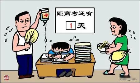高三的儿子，三模358分比一模，二模，还低了十几分，看他样子彻底躺平了。

距离