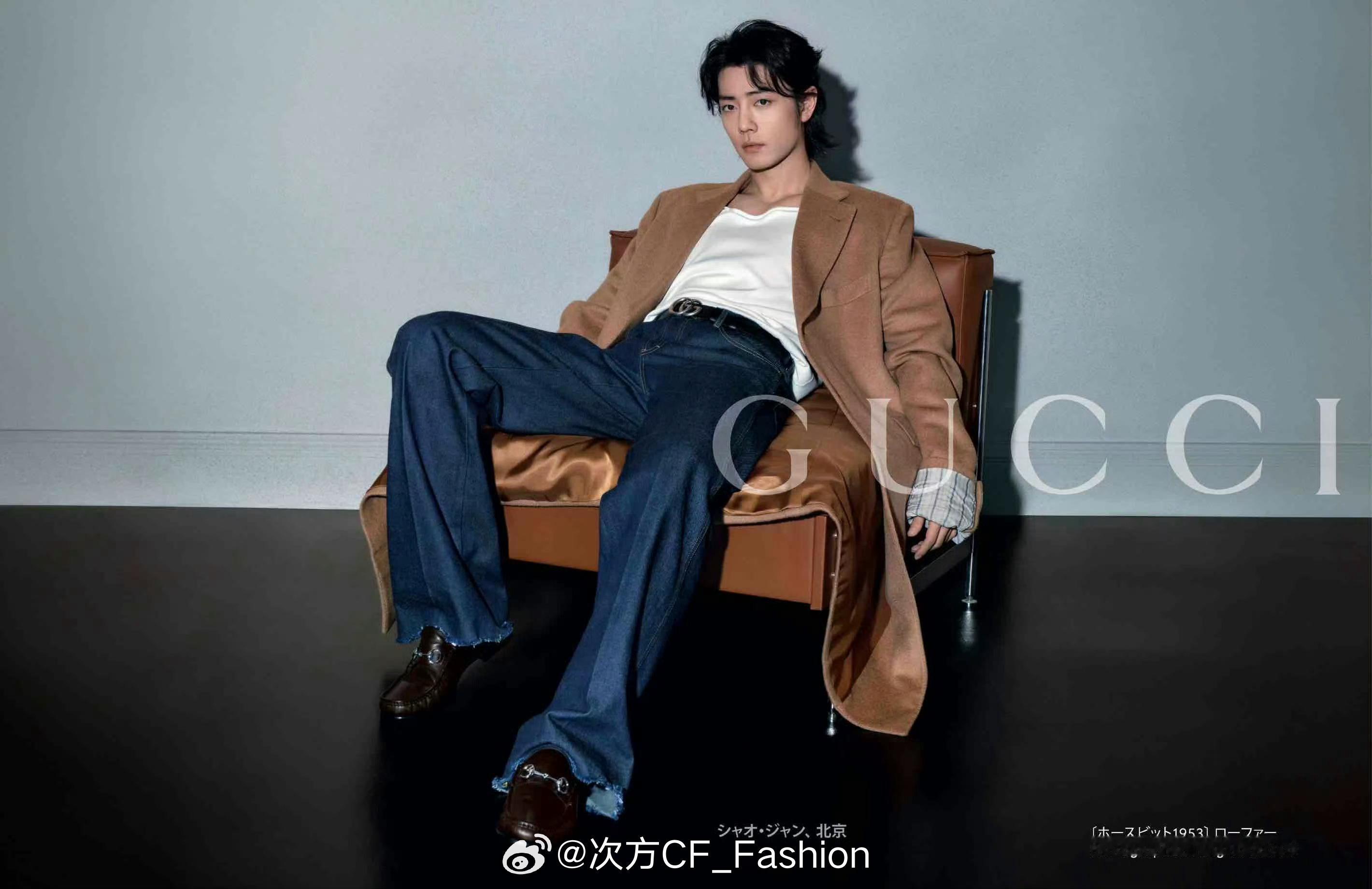 肖战出镜Gucci 2026年秋冬全球成衣广告他也是中国首位全球品牌代言人演绎该