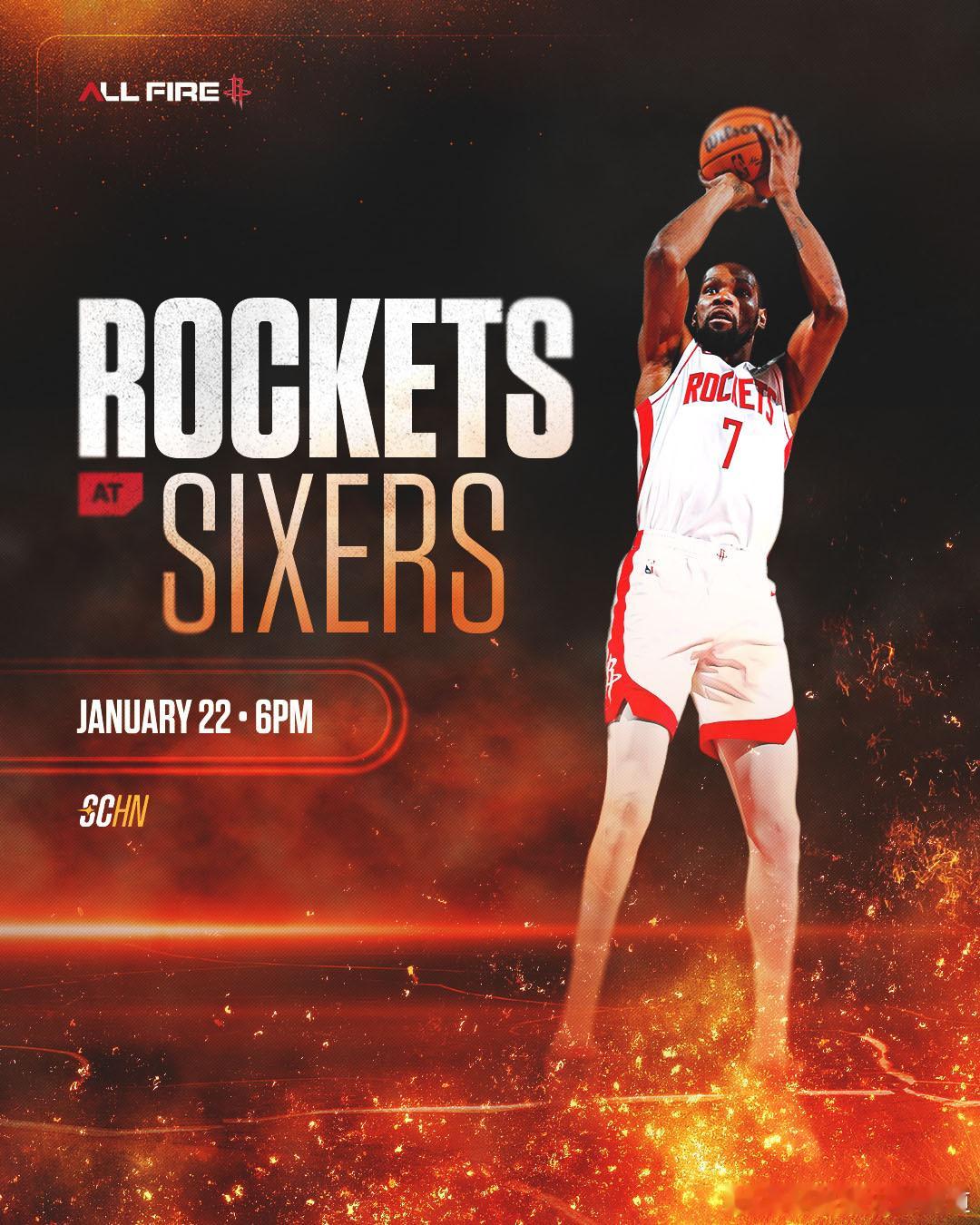 比赛日！八点火箭战76人，对面乔治恩比德复出原声看球：网页链接（复制到浏览器打开