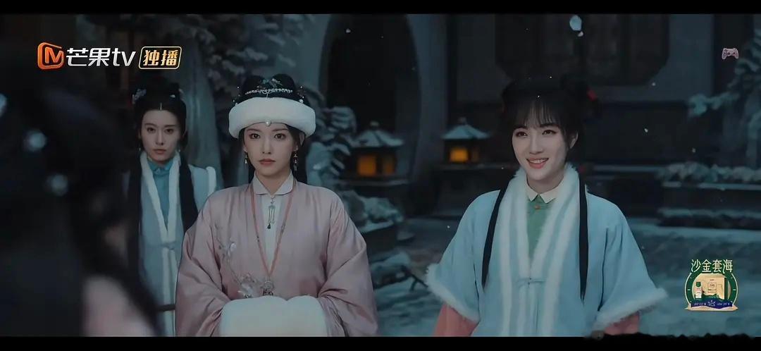 这造型有点像红楼梦 