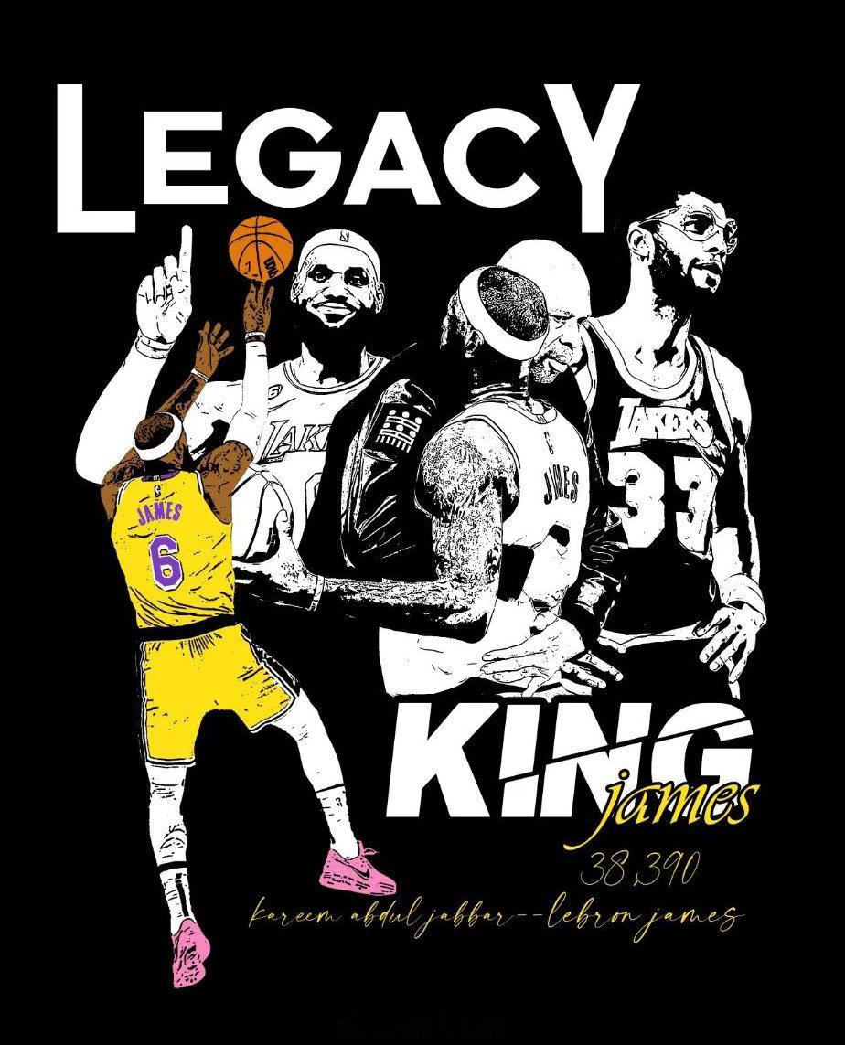【👑詹姆斯转发多张照片庆祝加冕历史得分王一周年！】2月8日讯 去年今日，也就是