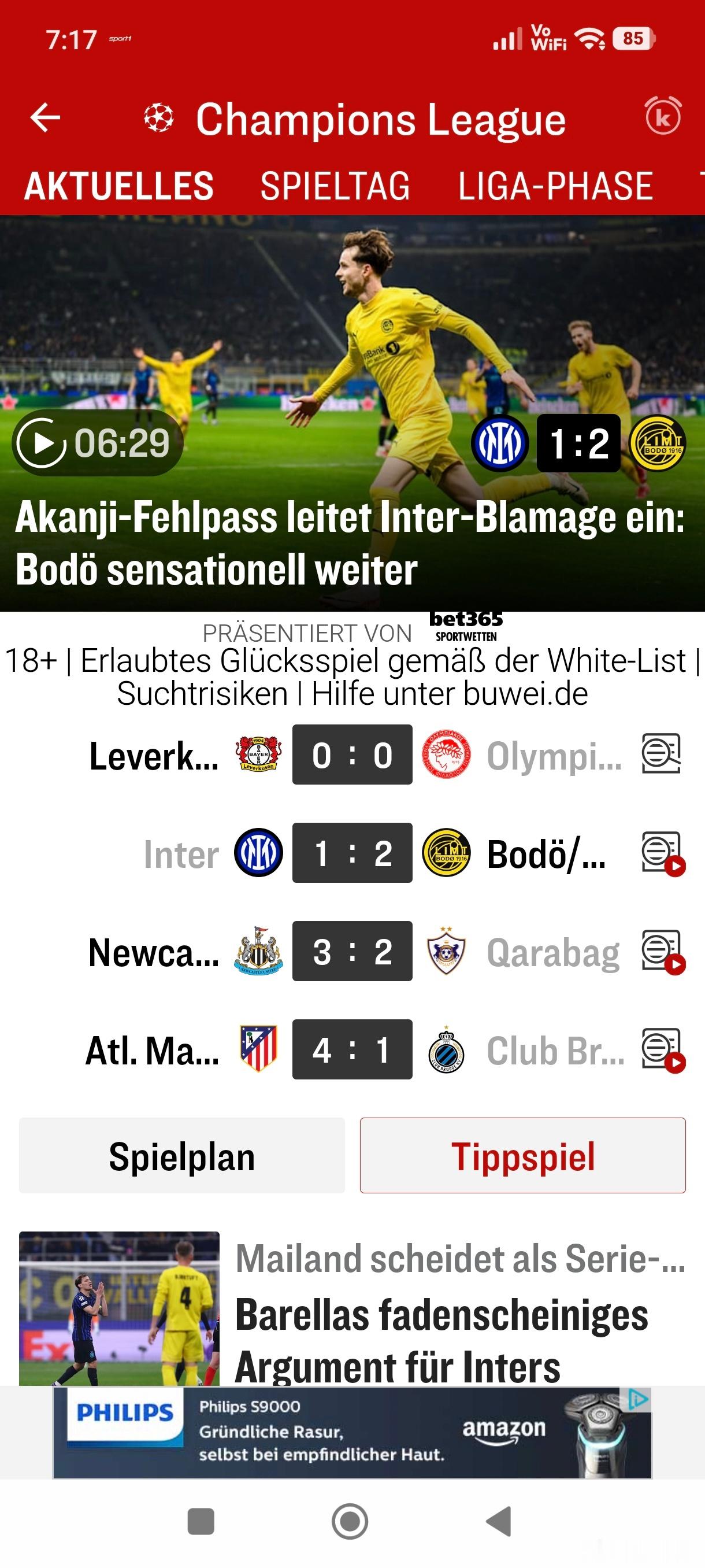 大国际摔了个大跟头，这真的有点意外！欧冠