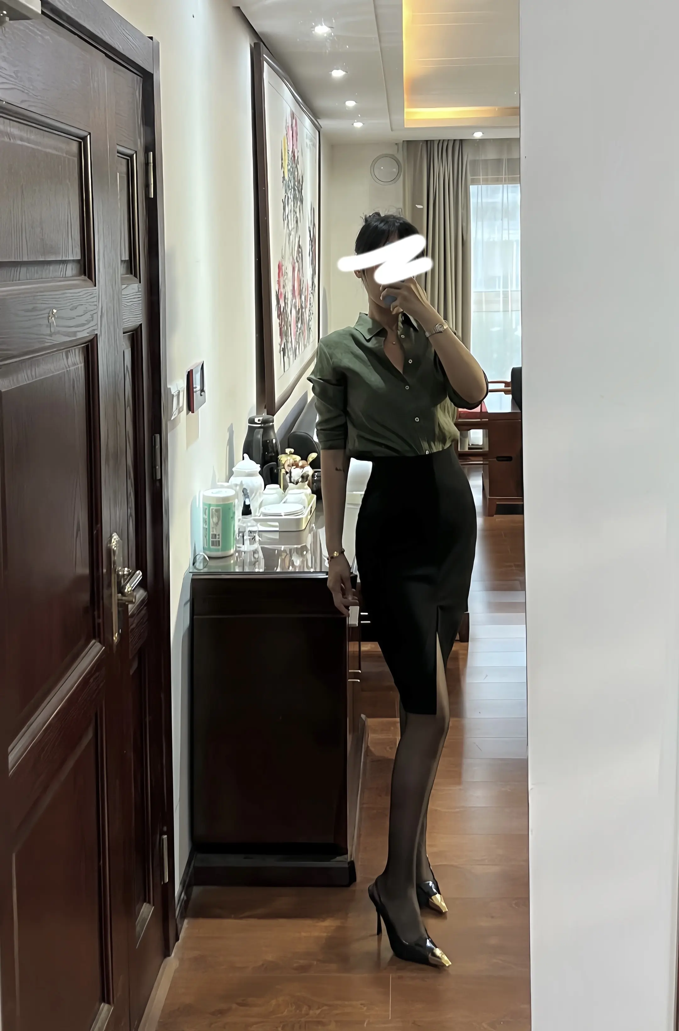 衬衫OOTD.