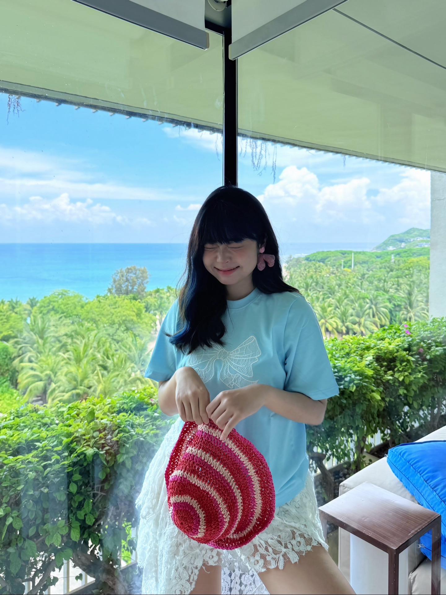 想做一个留刘海的富婆！