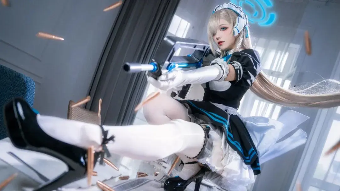 这谁能顶得住啊 一之濑明日奈 蔚蓝档案 cosplay cos正片