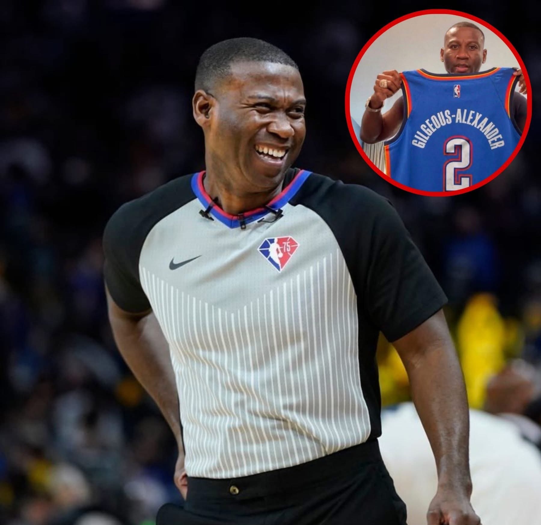 NBA 詹姆斯·威廉姆斯将担任今晚马刺对阵雷霆第六场比赛的裁判。一位知名的雷霆球