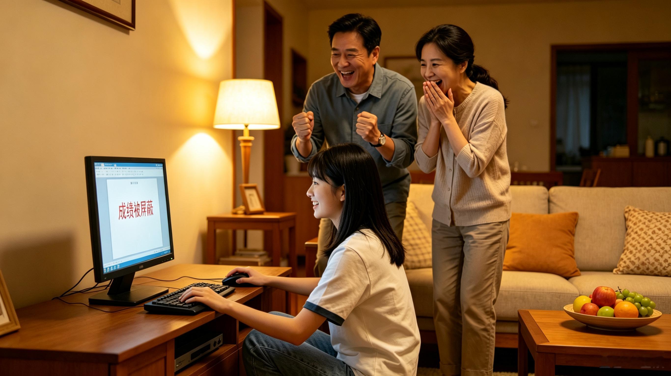女儿高考成绩屏蔽爸爸发声我才是高考后几年才知道成绩好的会高考成绩屏蔽这样的成绩，