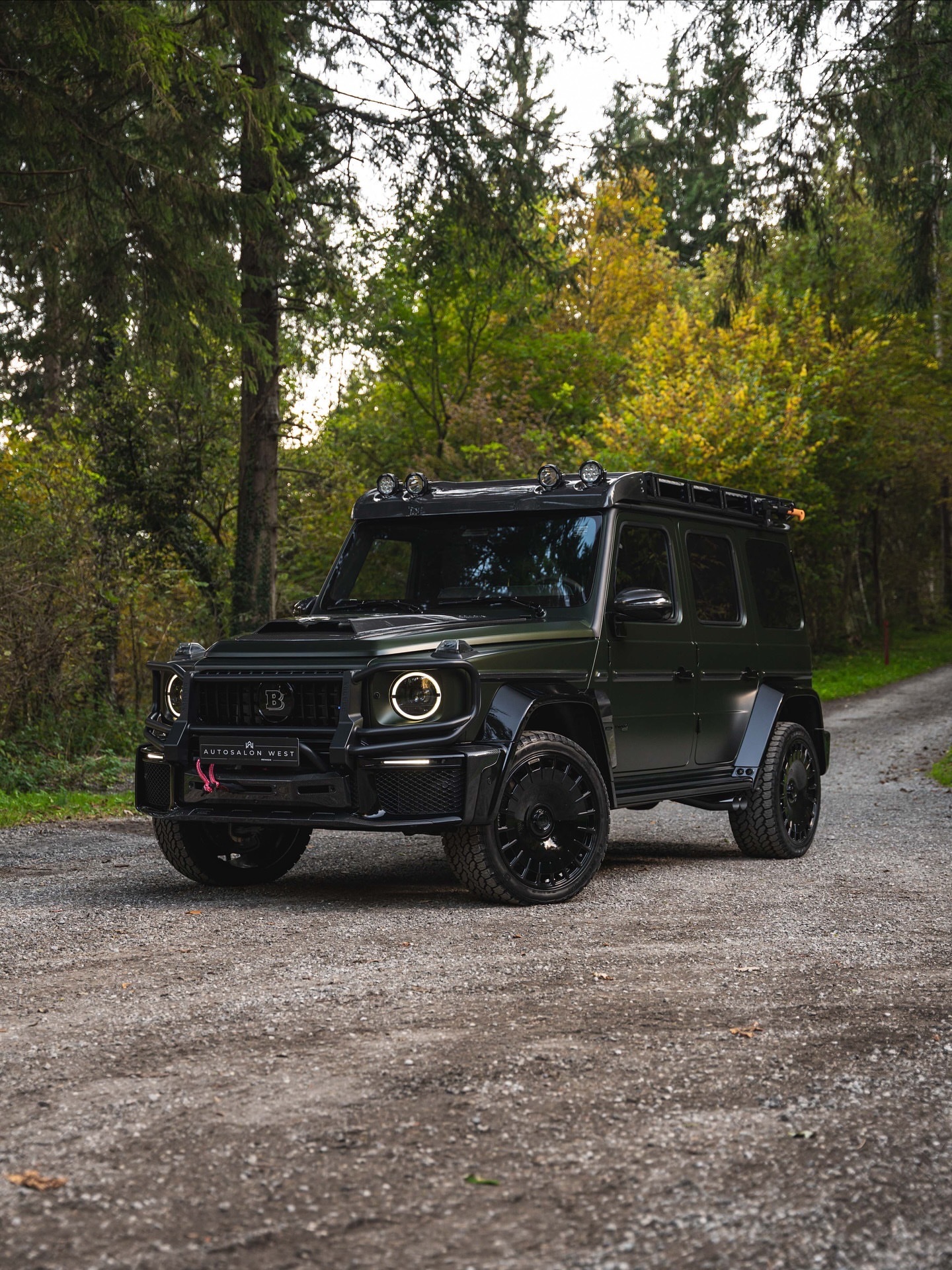 在这片自然栖息地中，当BRABUS G800 Adventure 驰骋其中，😏