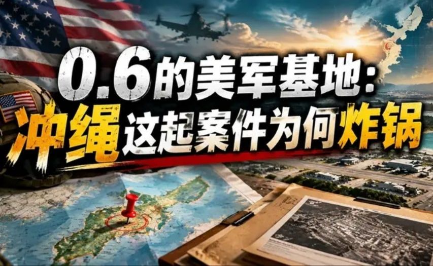 日本向美国提出强烈抗议！冲绳又出事了，美国大兵涉嫌杀人