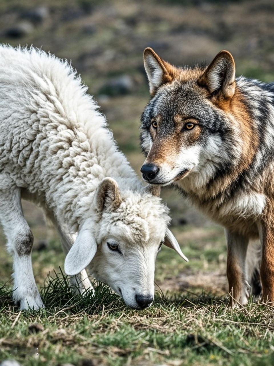 羊一生最害怕的是什么？是大灰狼，因为从小到大，所有人都在告诉我们，狼是吃羊的，所