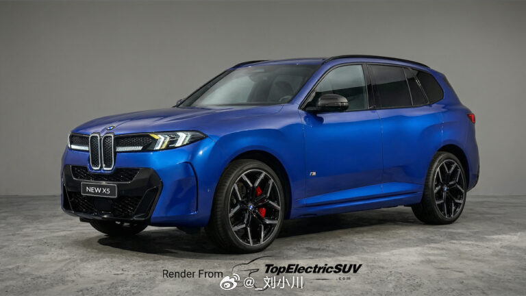 宝马下一代宝马X5最新渲染效果图 下一代宝马X5渲染图，大家觉得怎么样