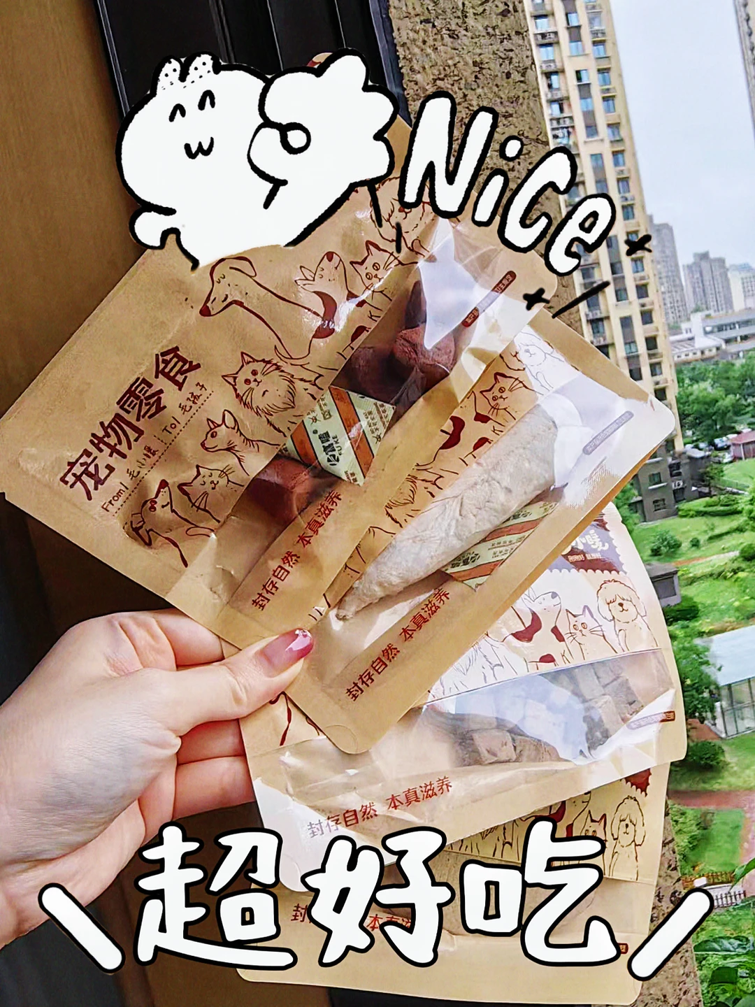 这小零食，谁吃谁香！🐾