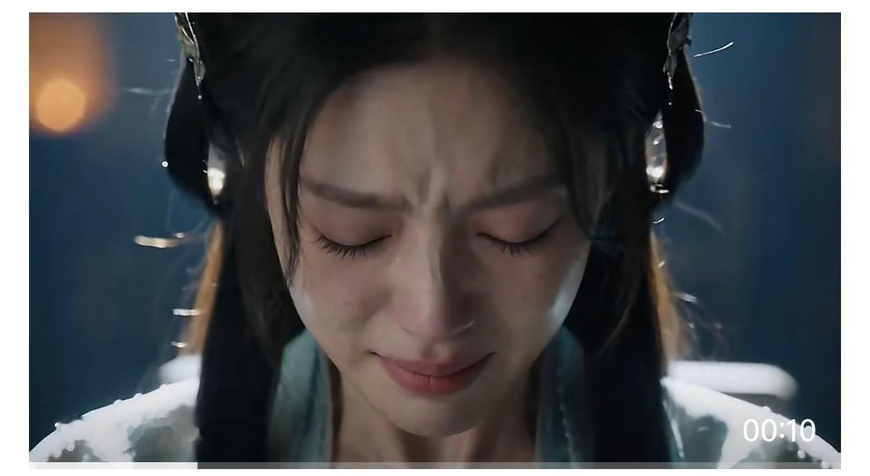 AI演员已经有眼神戏了AI影视这样发展下去，肯定会取代大部分影视份额；目前AI感