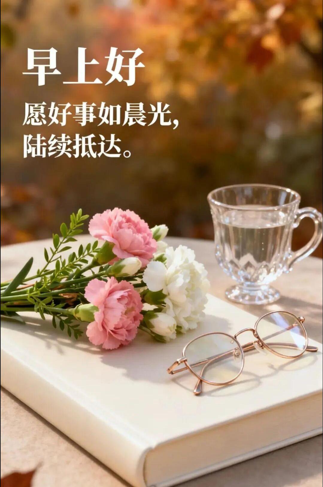 生活不是选择，而是热爱，用心去感受，处处皆是风景。新的一天，愿你我都能迎着晨光，