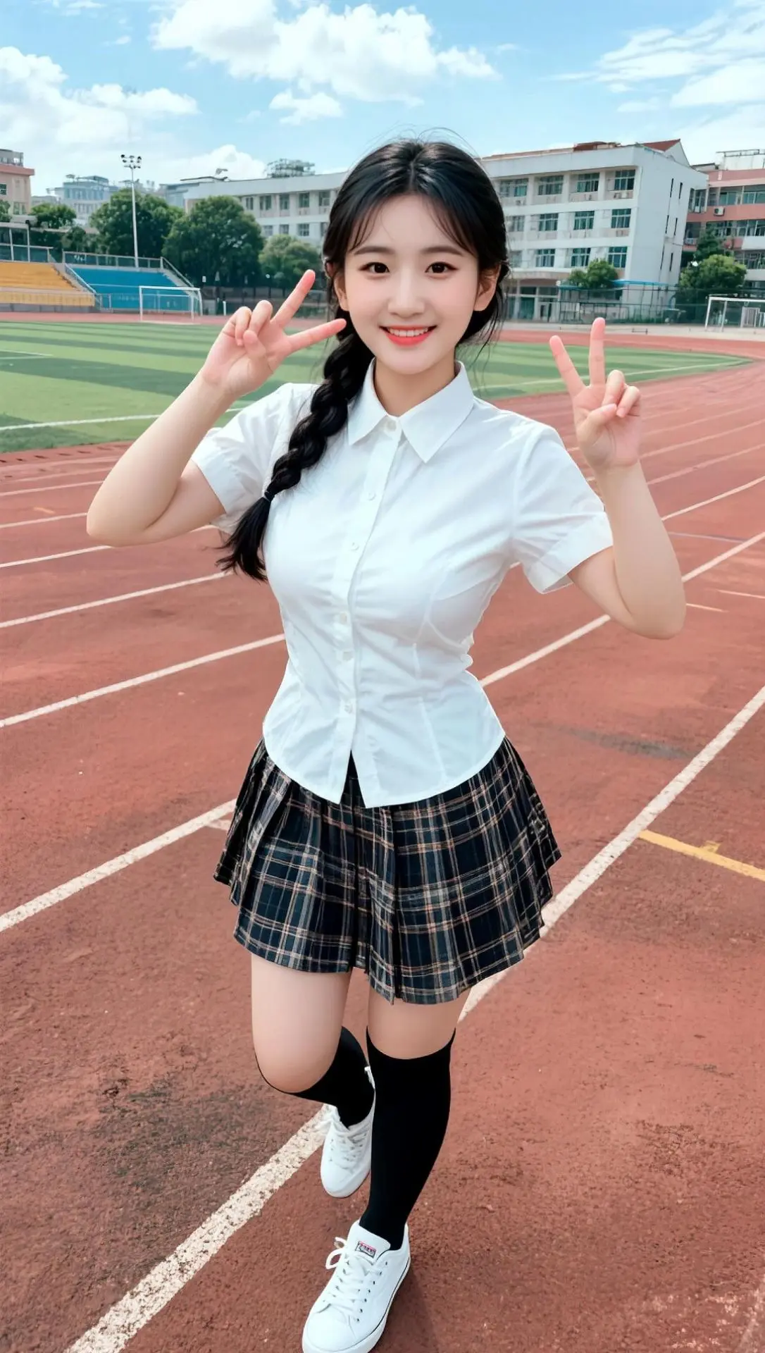 AI校园清新写真 ai创作