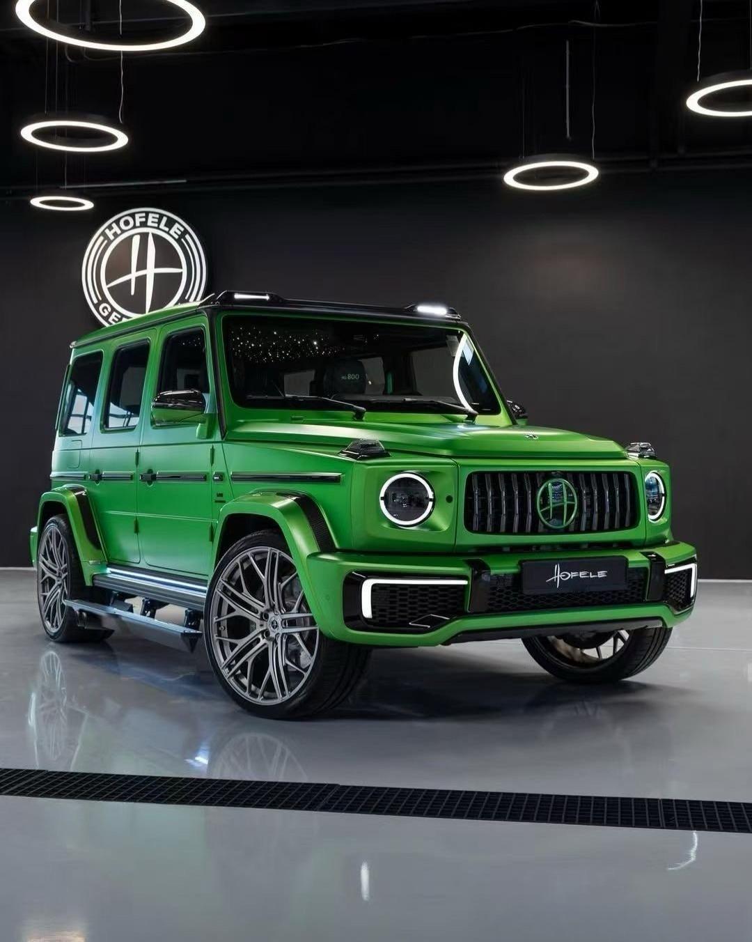 最美不过高定G，来自德国赫菲勒，飞机涡轮全碳纤维备胎罩，源起赫菲勒老爷子一百多年