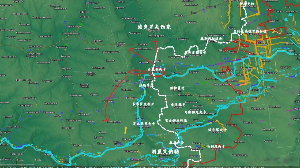 扎总防线接下来会和扎总一样不堪大用，毕竟俄军占领的丹尼利夫卡已经在防线之后了