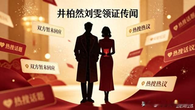 井柏然刘雯再传领证，双方暂未回应