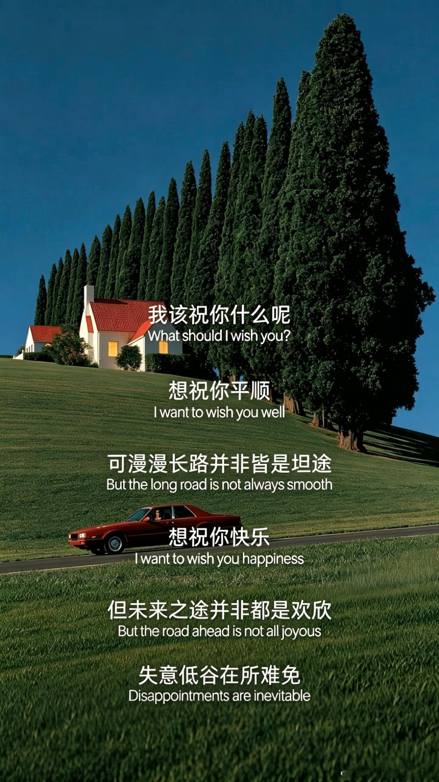 阳光信用阳光信用 每日一善 人生没有幸不幸福，只有知不知足， 温饱无虑是幸事，无