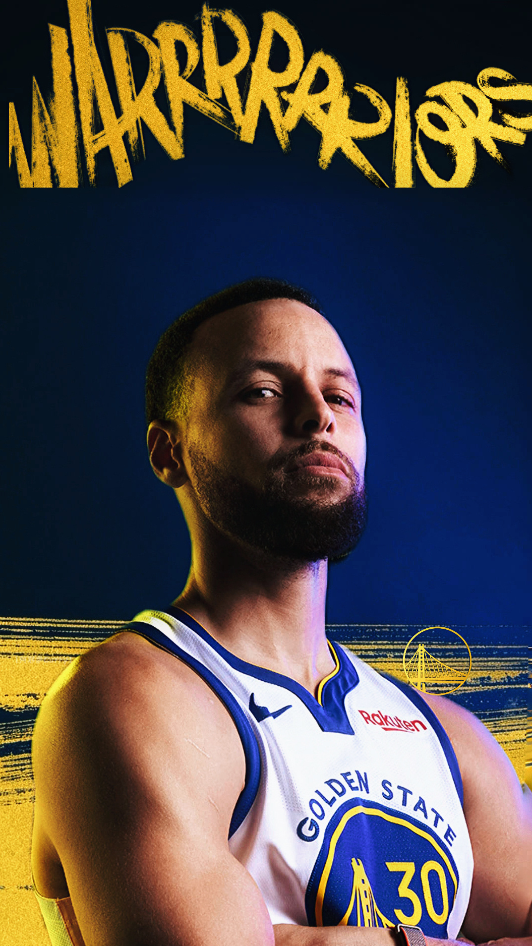 自制壁纸Let’s go Warriors 勇士vs太阳