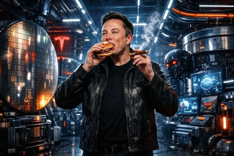 埃隆·马斯克再出惊人言论：特斯拉或自建2纳米芯片厂，称“边吃汉堡边抽雪茄也不影响