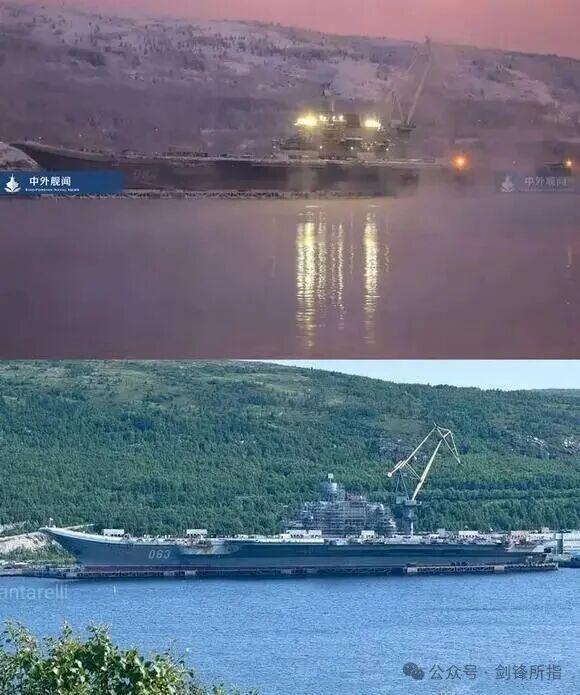 没想到俄罗斯的库茨涅佐夫航母还没有被放弃
还在继续修理