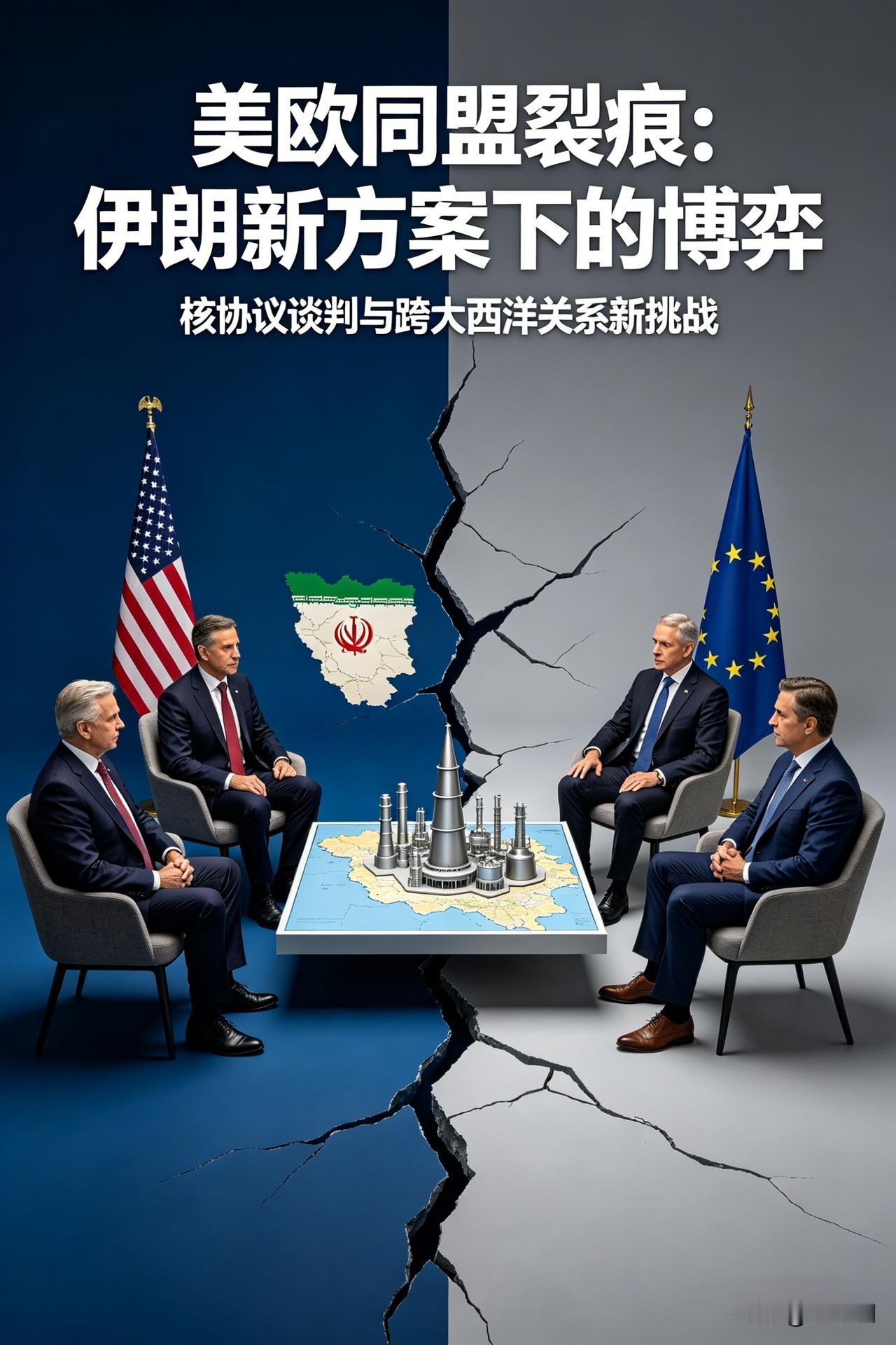伊朗推出谈判新方案，
美欧同盟已然浮现明显裂痕！
中东博弈迎来大反转。

伊朗主