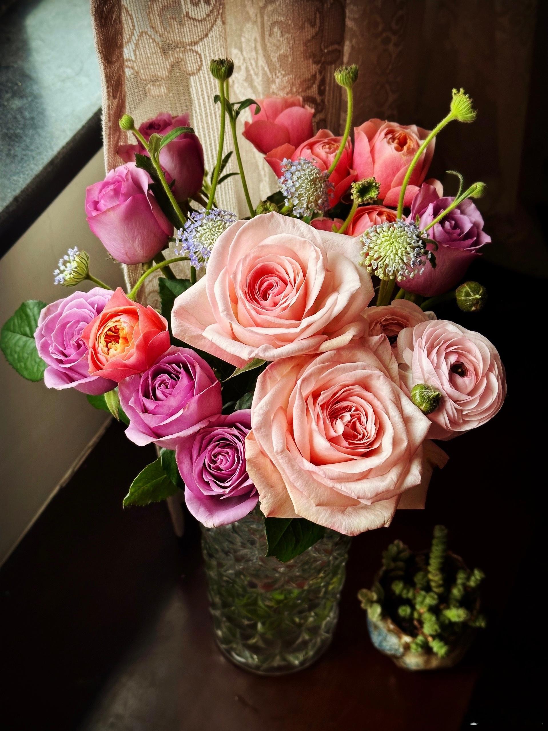 新年快乐。繁花似锦。 