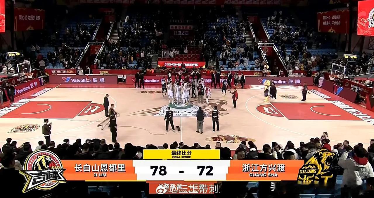 浙江广厦爆冷客场72-78输给吉林队！
有一个数据，这两个赛季，巴里-布朗三分球