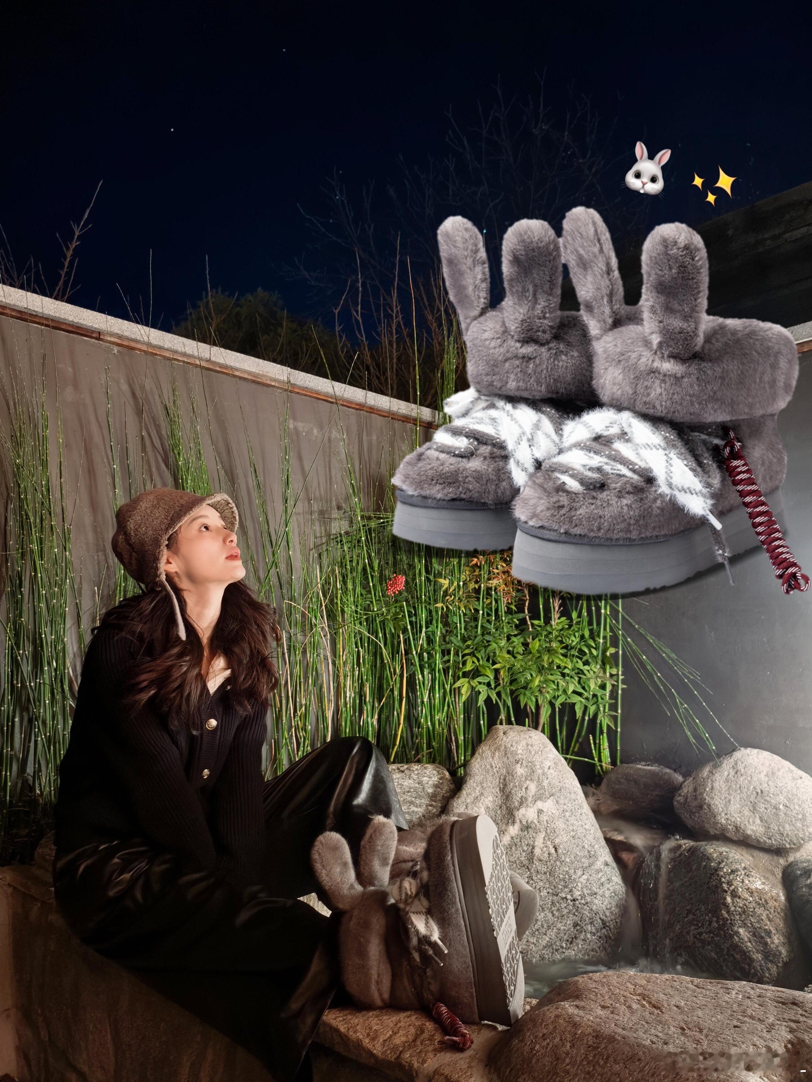 在最新po图中上脚【xVESSEL x Australia Luxe Colle