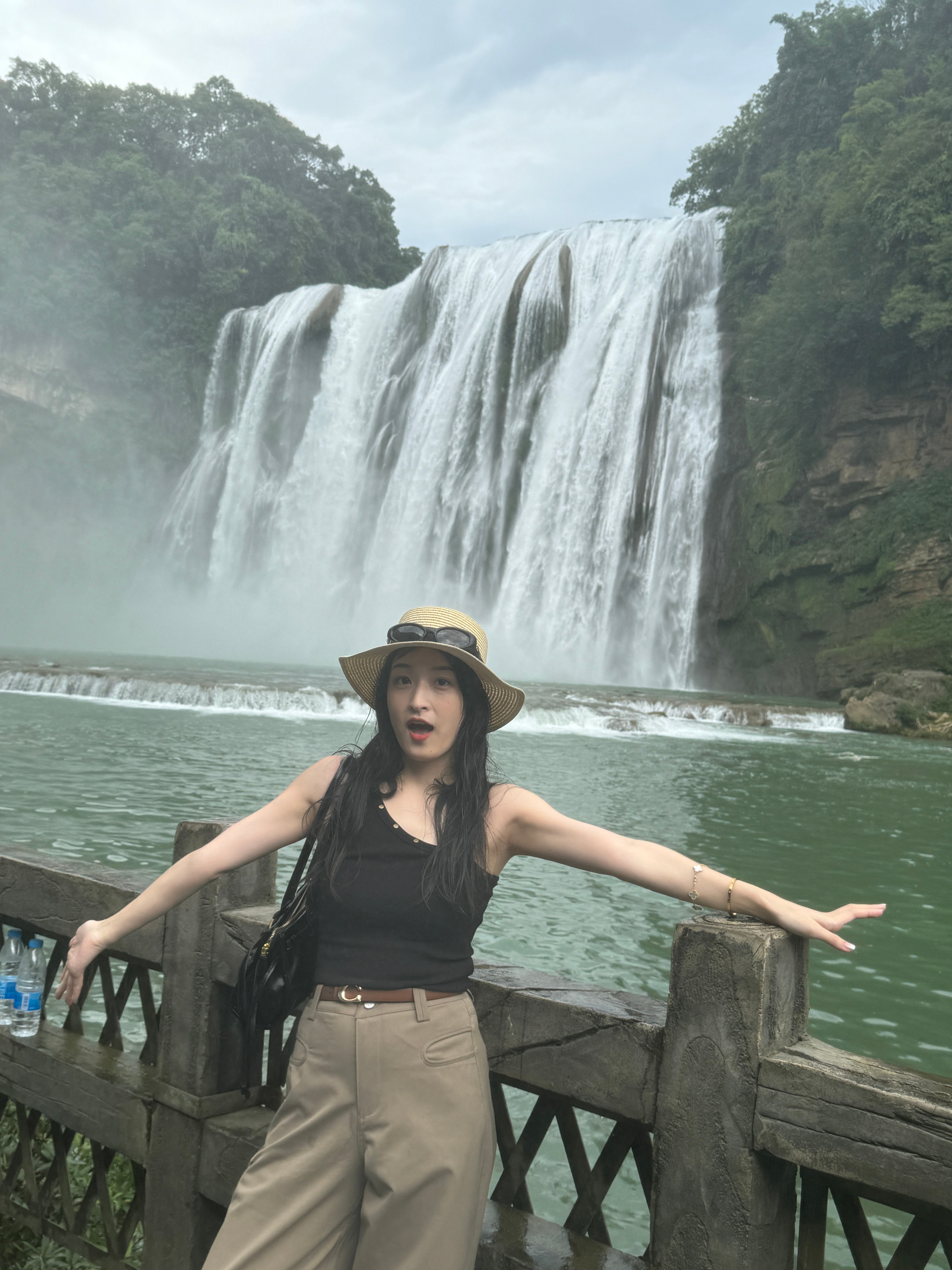 📍安顺日行2w步算什么还不是在黄果树拍到了年度照片🌈  ​​​