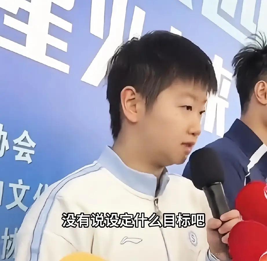 【孙颖莎在本届海口亚洲杯的目标是什么】这个老实孩子，内心想的，自然是去冲击个人首